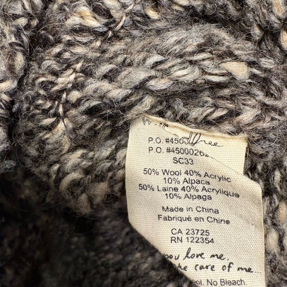 Wilfred Marled Gray Cowl Neck Sweater XXS - Picture 5 of 7